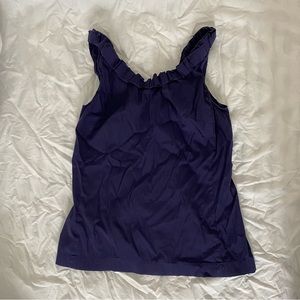 ann taylor purple tank, size 4P